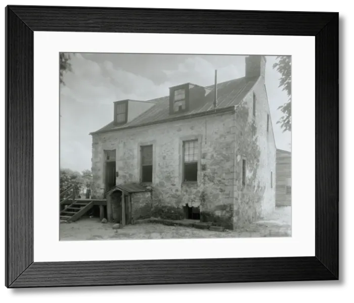 Framed Print : Lloyd House, Petersburg, Dinwiddie County, Virginia, 1933. Creator: Frances Benjamin Johnston Framed Print : Lloyd House, Petersburg, Dinwiddie County, Virginia, 1933. Creator: Frances Benjamin Johnston