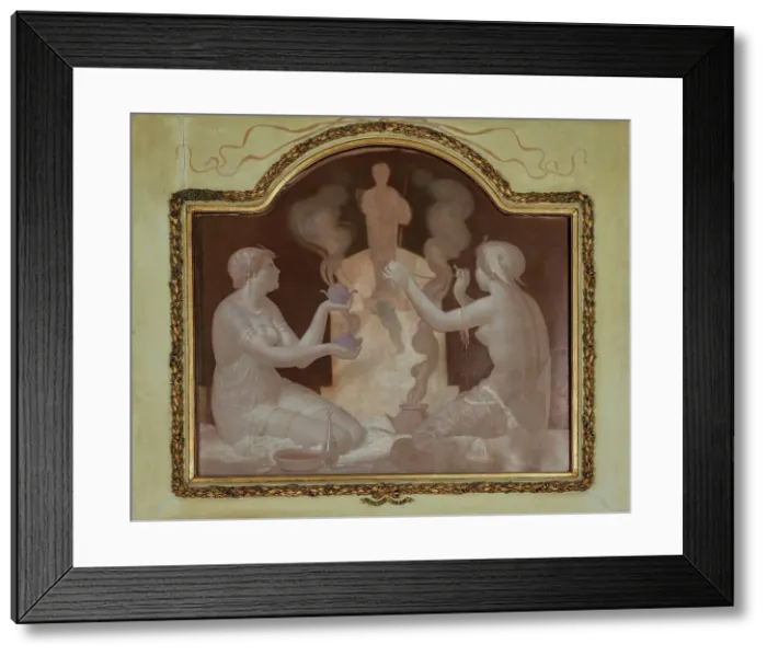 Framed Print : Scène antique, mid-late 19th century. Creator: Eugène Froment Framed Print : Scène antique, mid-late 19th century. Creator: Eugène Froment