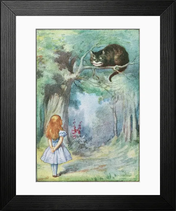 Framed Print : Now I growl when I'm pleased, and wag my tail when I'm angry, 1911. Creator: Tenniel, Sir John (1820-1914) Framed Print : Now I growl when I'm pleased, and wag my tail when I'm angry, 1911. Creator: Tenniel, Sir John (1820-1914)
