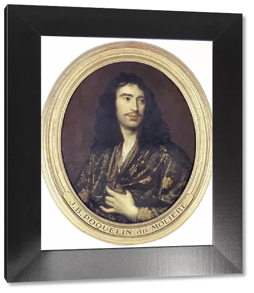 Portrait of Molière (1622-1673), dramatic author and actor, between 1801 and 1900. Creator: Unknown