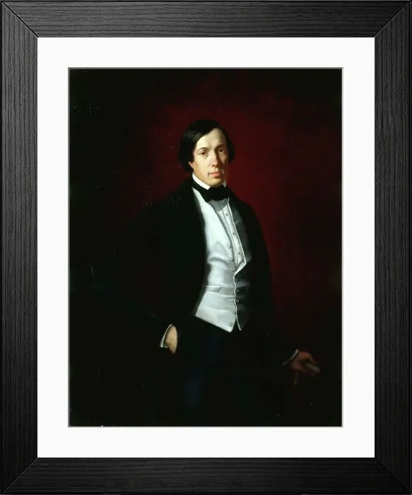 Framed Print : Portrait of Philippe Ricord (1800-1889), surgeon, between 1800 and 1889. Creator: Unknown Framed Print : Portrait of Philippe Ricord (1800-1889), surgeon, between 1800 and 1889. Creator: Unknown
