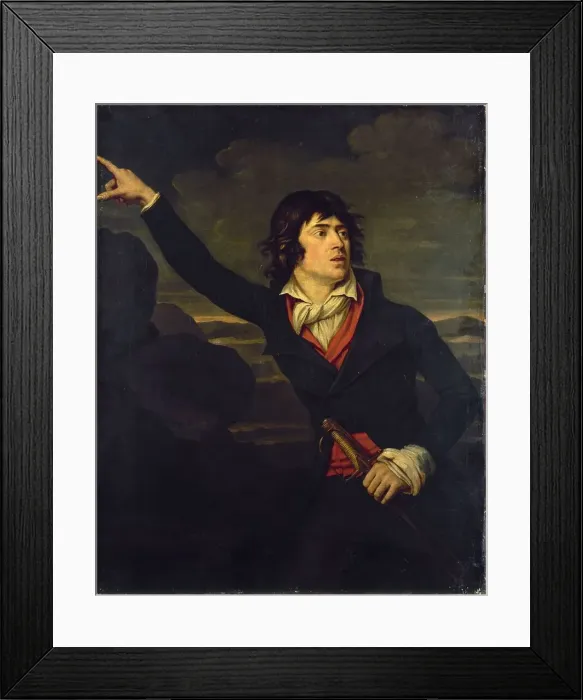 Framed Print : Portrait of Thadée Kosciuszko (1749-1817), hero of Polish independence, between 1749 and 1817. Creator: Unknown Framed Print : Portrait of Thadée Kosciuszko (1749-1817), hero of Polish independence, between 1749 and 1817. Creator: Unknown