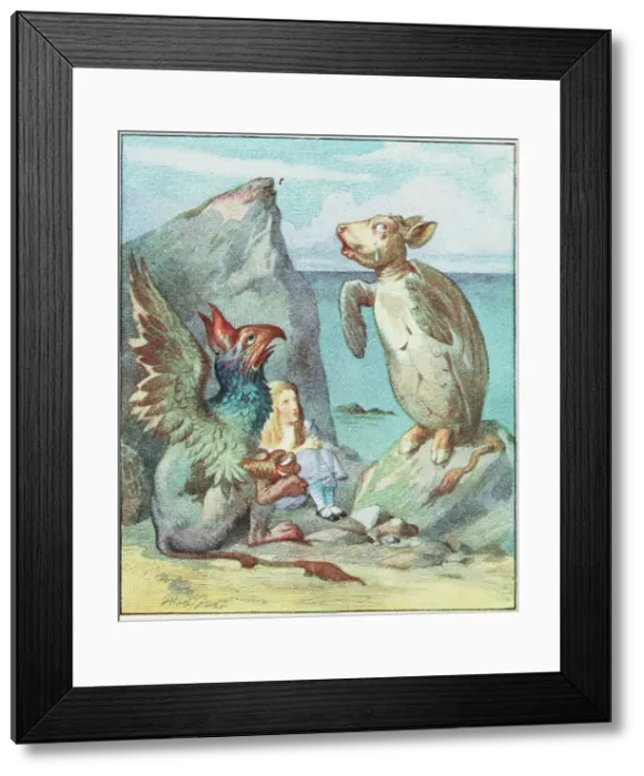 Framed Print : When we were little, 1911. Creator: Tenniel, Sir John (1820-1914) Framed Print : When we were little, 1911. Creator: Tenniel, Sir John (1820-1914)