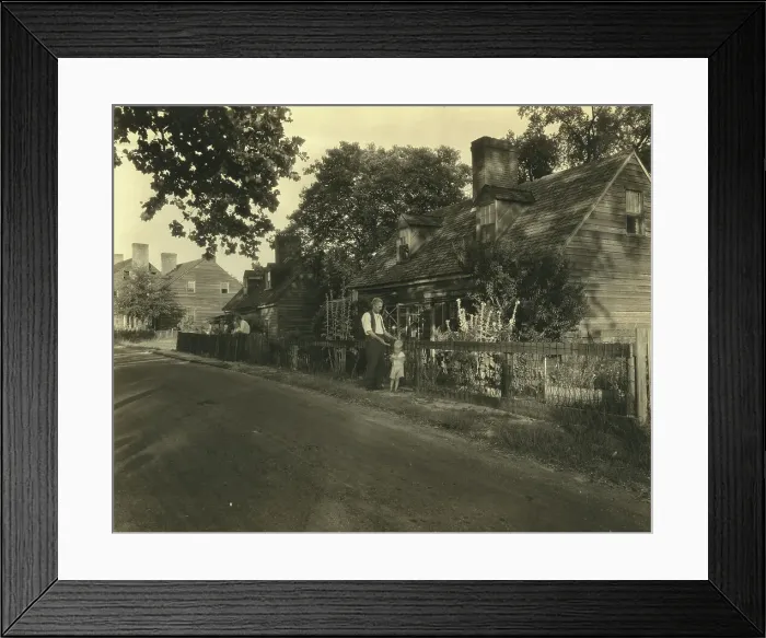 Framed Print : On Ettricks Island, Petersburg, Dinwiddie County, Virginia, 1933. Creator: Frances Benjamin Johnston Framed Print : On Ettricks Island, Petersburg, Dinwiddie County, Virginia, 1933. Creator: Frances Benjamin Johnston