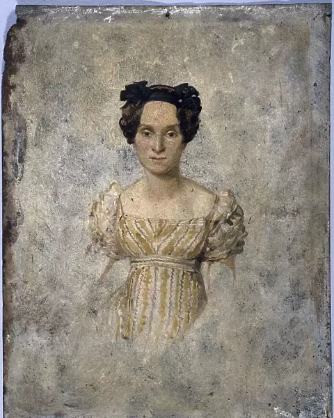 Presumed portrait of Marie Taglioni (1804-1884), dancer, 1828. Creator: Unknown