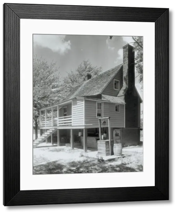 Framed Print : Mangohick Village house, Mangohick Village, King William County, Virginia, 1935. Creator: Frances Benjamin Johnston Framed Print : Mangohick Village house, Mangohick Village, King William County, Virginia, 1935. Creator: Frances Benjamin Johnston