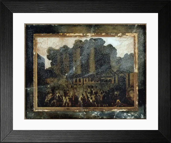 Framed Print : Storming of the Bastille, July 14, 1789. Creator: Unknown Framed Print : Storming of the Bastille, July 14, 1789. Creator: Unknown