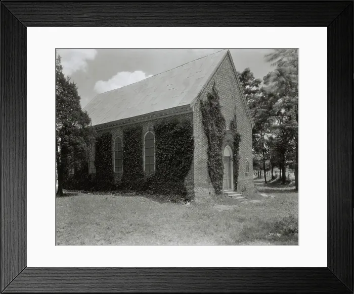 Framed Print : Vauter's Church, Loretto vic. Essex County, Virginia, 1930. Creator: Frances Benjamin Johnston Framed Print : Vauter's Church, Loretto vic. Essex County, Virginia, 1930. Creator: Frances Benjamin Johnston