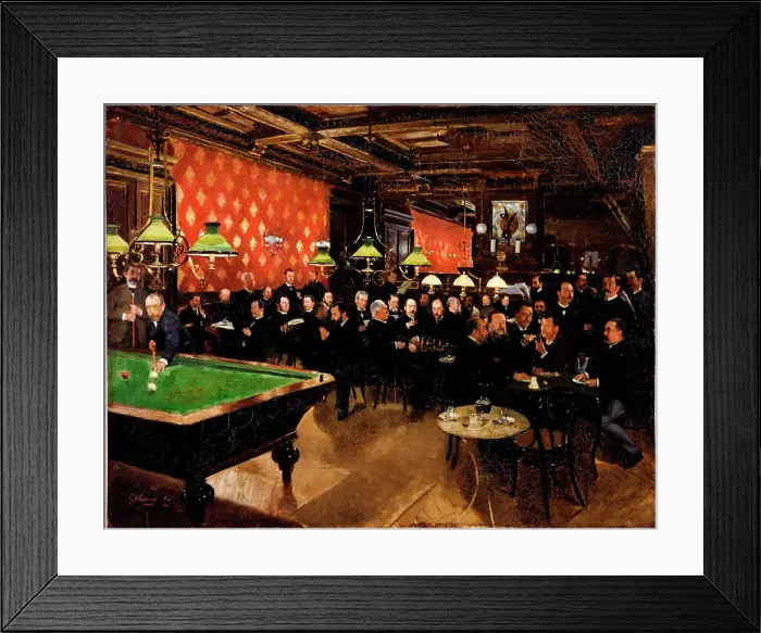 Framed Print : The Circle of the Republican Union, c1890. Creator: Unknown Framed Print : The Circle of the Republican Union, c1890. Creator: Unknown