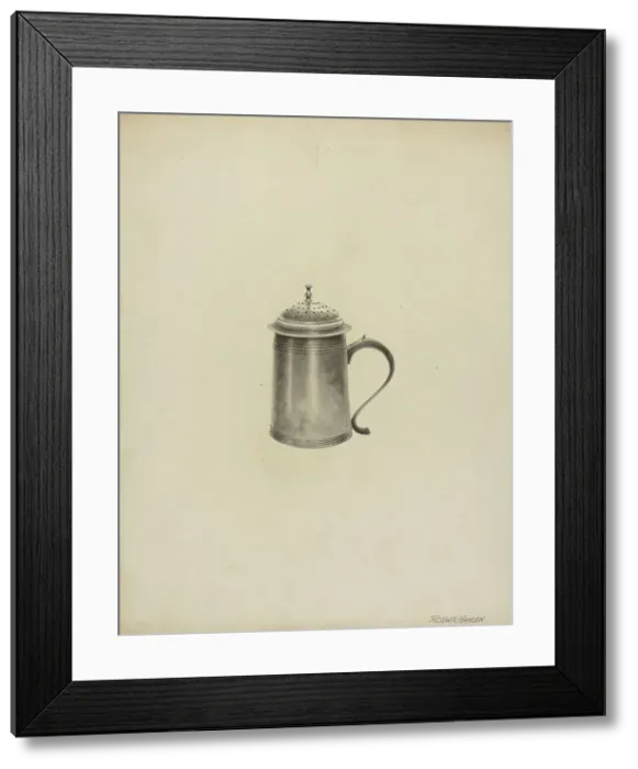 Framed Print : Silver Caster, 1935 / 1942. Creator: Holger Hansen Framed Print : Silver Caster, 1935 / 1942. Creator: Holger Hansen