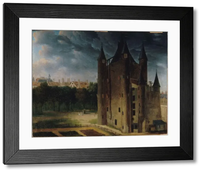 Framed Print : The Temple Dungeon, around 1795, c1795. Creator: Unknown Framed Print : The Temple Dungeon, around 1795, c1795. Creator: Unknown