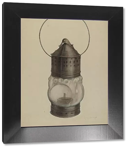 New England Lantern, c. 1937. Creator: Harry Jennings