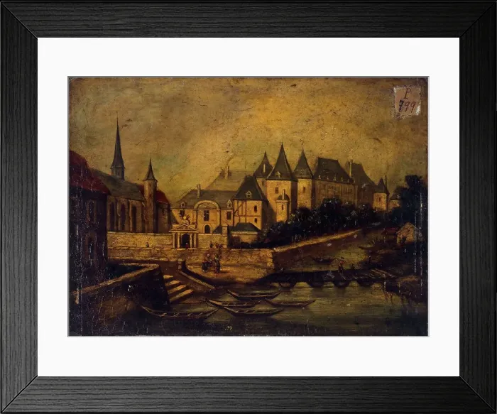 Framed Print : View of Arsenal, around 1620, between 1615 and 1625. Creator: Unknown Framed Print : View of Arsenal, around 1620, between 1615 and 1625. Creator: Unknown