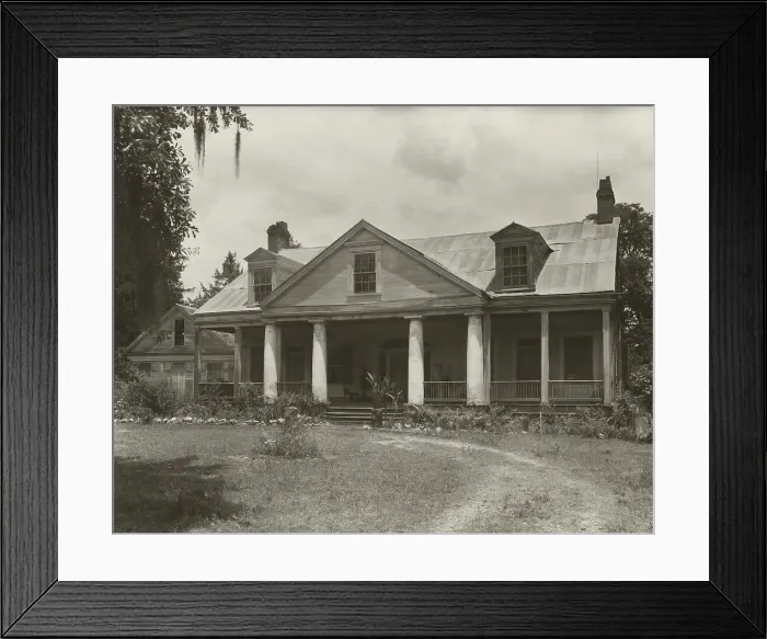 Framed Print : Windy Hill Manor, Natchez vic. Adams County, Mississippi, 1938. Creator: Frances Benjamin Johnston Framed Print : Windy Hill Manor, Natchez vic. Adams County, Mississippi, 1938. Creator: Frances Benjamin Johnston