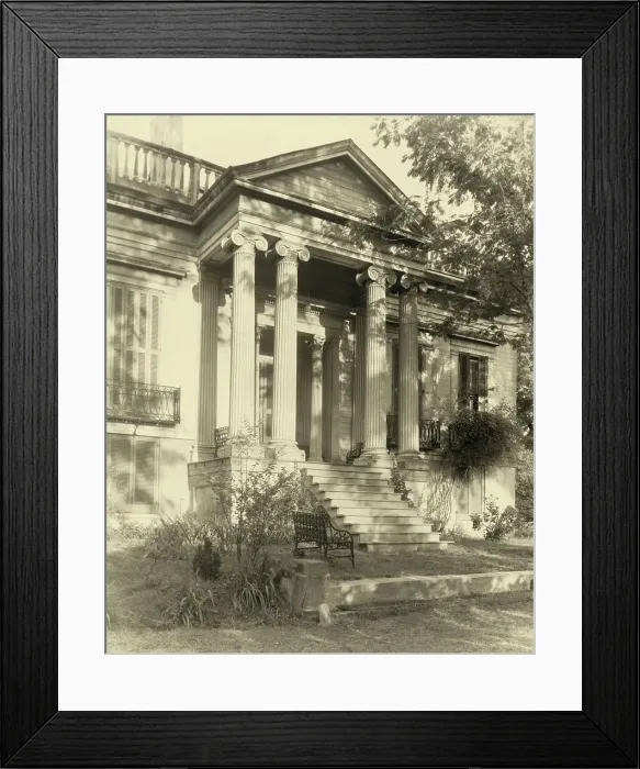 Framed Print : Richmond, Natchez, Adams County, Mississippi, 1938. Creator: Frances Benjamin Johnston Framed Print : Richmond, Natchez, Adams County, Mississippi, 1938. Creator: Frances Benjamin Johnston