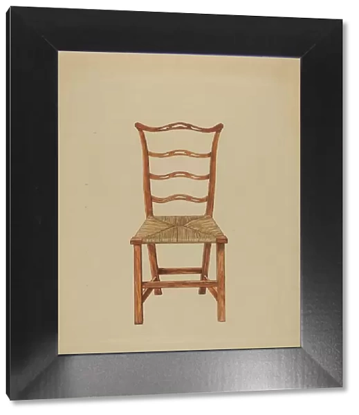 Side Chair, 1935 / 1942. Creator: Hans Westendorff