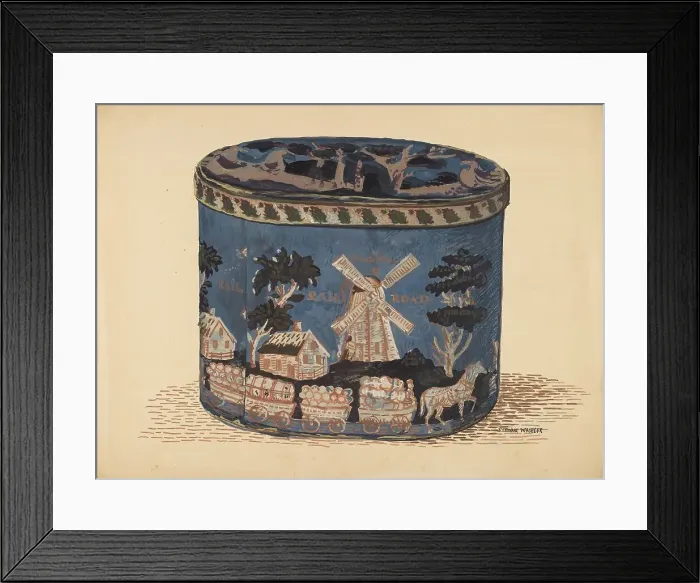 Framed Print : Bandbox, c. 1936. Creator: Stewart Wheeler Framed Print : Bandbox, c. 1936. Creator: Stewart Wheeler