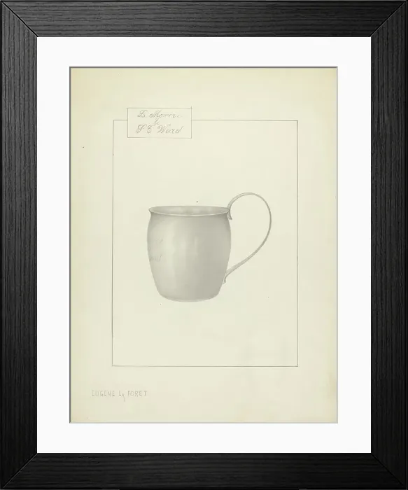 Framed Print : Silver Cup, 1935 / 1942. Creator: Eugene La Foret Framed Print : Silver Cup, 1935 / 1942. Creator: Eugene La Foret
