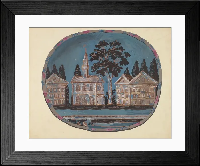 Framed Print : Bonnet Box, c. 1936. Creator: Stewart Wheeler Framed Print : Bonnet Box, c. 1936. Creator: Stewart Wheeler
