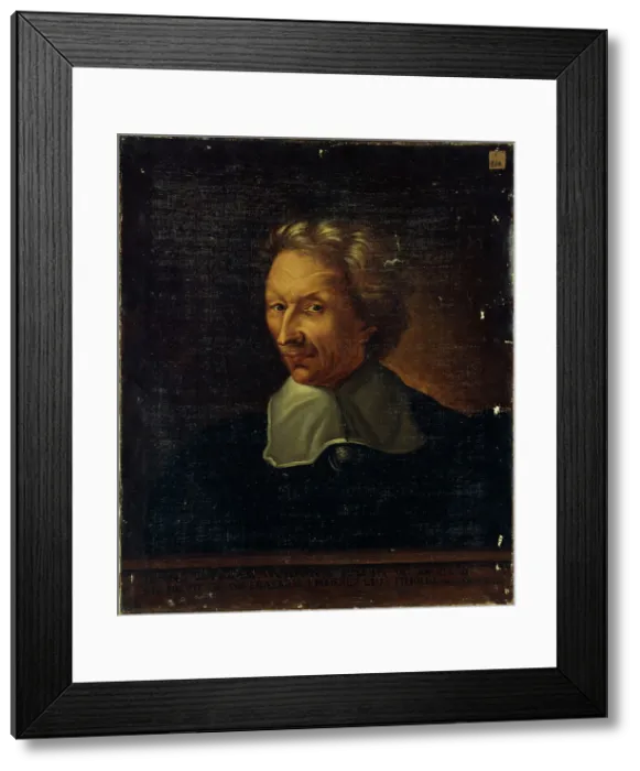 Framed Print : Gui Patin (1601-1672), doctor, after 1722. Creator: Unknown Framed Print : Gui Patin (1601-1672), doctor, after 1722. Creator: Unknown