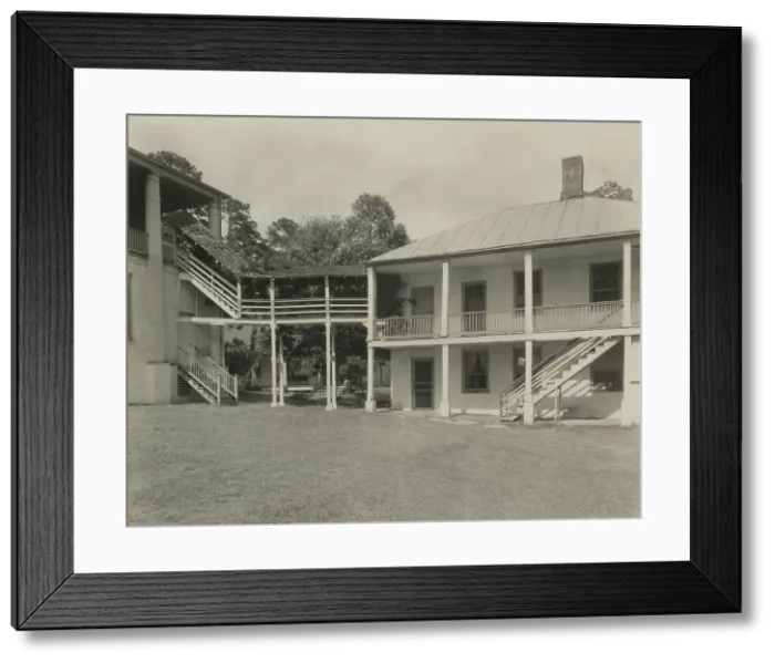 Framed Print : Auburn, Natchez, Adams County, Mississippi, 1938. Creator: Frances Benjamin Johnston Framed Print : Auburn, Natchez, Adams County, Mississippi, 1938. Creator: Frances Benjamin Johnston