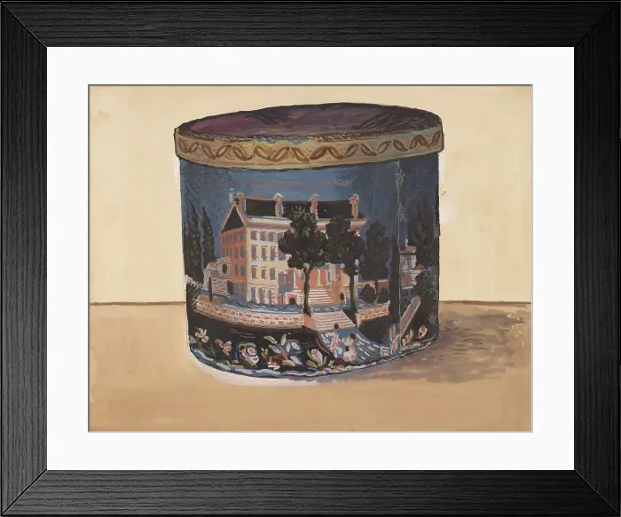 Framed Print : Bandbox, c. 1936. Creator: Stewart Wheeler Framed Print : Bandbox, c. 1936. Creator: Stewart Wheeler