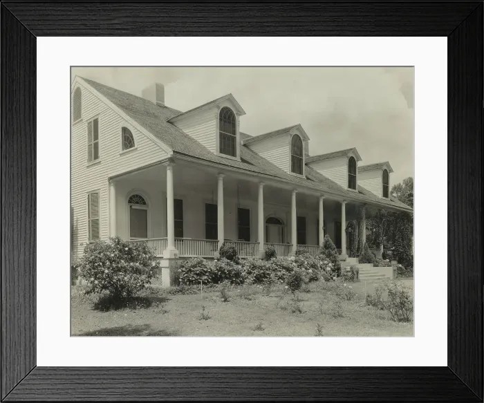 Framed Print : The Briars, Natchez vic. Adams County, Mississippi, 1938. Creator: Frances Benjamin Johnston Framed Print : The Briars, Natchez vic. Adams County, Mississippi, 1938. Creator: Frances Benjamin Johnston