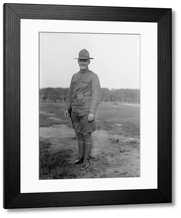 Framed Print : Clark, Bennett, of Fort Myer Tr. Camp, 1917. Creator: Harris & Ewing. Clark, Bennett, of Fort Myer Tr. Camp, 1917. Creator: Harris & Ewing