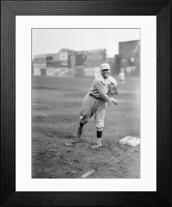 Framed Print : Clyde Engle (Likely), Boston Al (Baseball), 1913. Creator: Harris & Ewing. Clyde Engle (Likely), Boston Al (Baseball), 1913. Creator: Harris & Ewing Framed Print : Clyde Engle (Likely), Boston Al (Baseball), 1913. Creator: Harris & Ewing. Clyde Engle (Likely), Boston Al (Baseball), 1913. Creator: Harris & Ewing