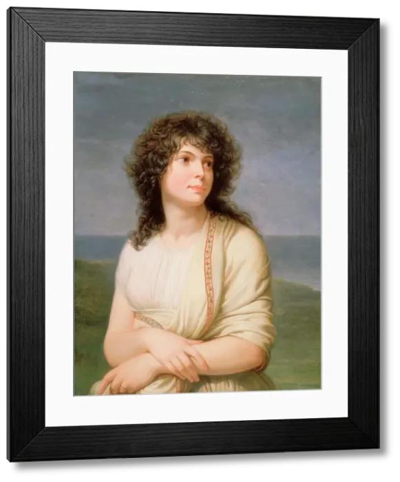 Framed Print : Portrait of Madame Hamelin, born Fortunee Lormier-Lagrave (1776-1851), 1798. Creator: Andrea Appiani Framed Print : Portrait of Madame Hamelin, born Fortunee Lormier-Lagrave (1776-1851), 1798. Creator: Andrea Appiani