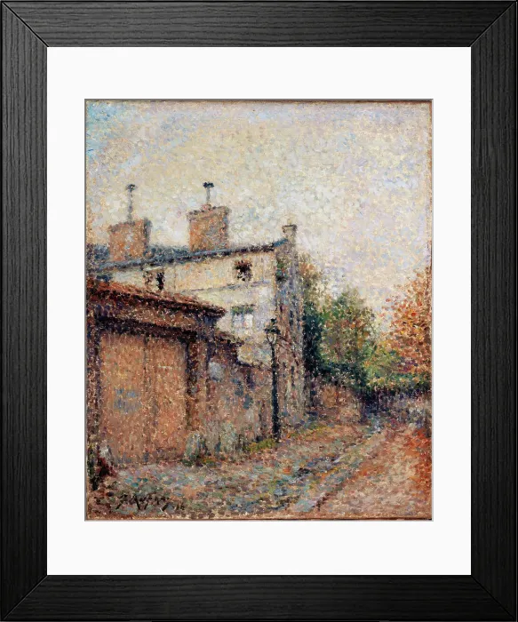 Framed Print : Maison de Balzac, rue Berton, in Passy, 1916. Creator: Georges Aufray Framed Print : Maison de Balzac, rue Berton, in Passy, 1916. Creator: Georges Aufray