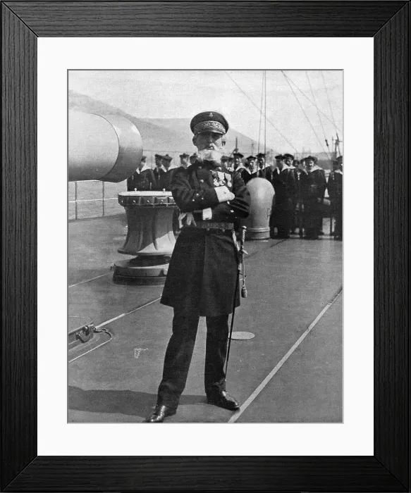 Framed Print : Un Grand Marin; L Amiral Guepratte. 1916. Creator: Marius Bar Framed Print : Un Grand Marin; L Amiral Guepratte. 1916. Creator: Marius Bar