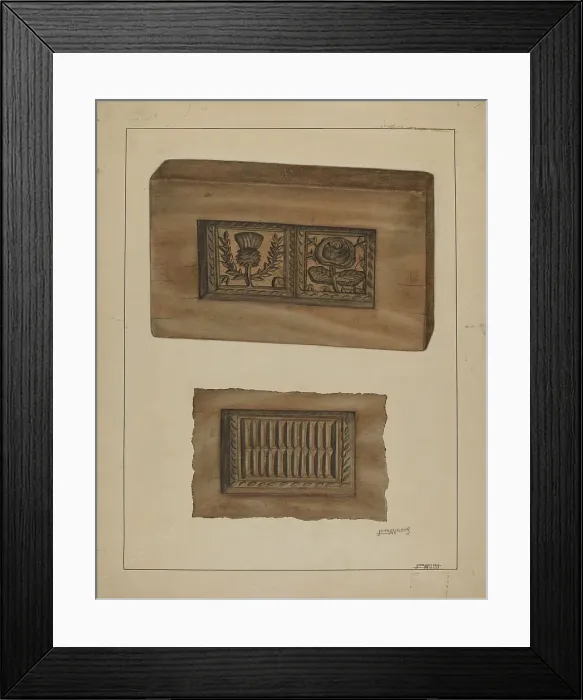 Framed Print : Mold, 1937. Creator: John Wilkes Framed Print : Mold, 1937. Creator: John Wilkes
