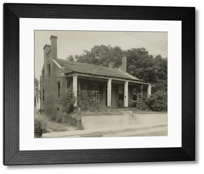 Framed Print : Small house, 609 Jefferson Street, Natchez, Adams County, Mississippi, 1938. Creator: Frances Benjamin Johnston Framed Print : Small house, 609 Jefferson Street, Natchez, Adams County, Mississippi, 1938. Creator: Frances Benjamin Johnston