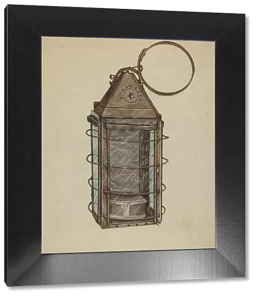 Lantern, c. 1939. Creator: Esther Williams