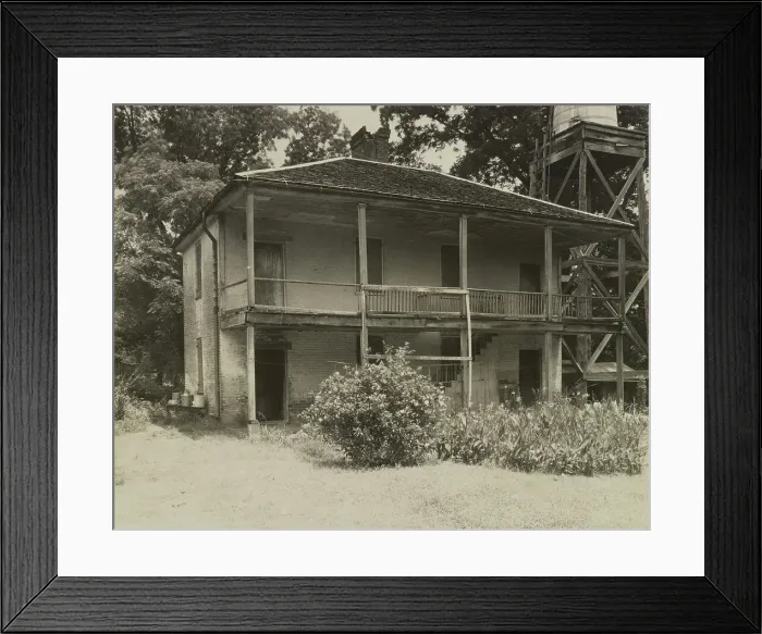 Framed Print : Lansdowne, Natchez, Adams County, Mississippi, 1938. Creator: Frances Benjamin Johnston Framed Print : Lansdowne, Natchez, Adams County, Mississippi, 1938. Creator: Frances Benjamin Johnston
