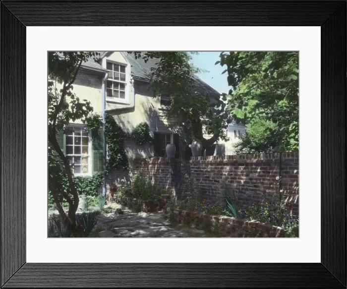 Framed Print : Thomas R. Boggs house, 301-305 Amelia Street, Fredericksburg, Virginia, 1920. Creator: Frances Benjamin Johnston Framed Print : Thomas R. Boggs house, 301-305 Amelia Street, Fredericksburg, Virginia, 1920. Creator: Frances Benjamin Johnston