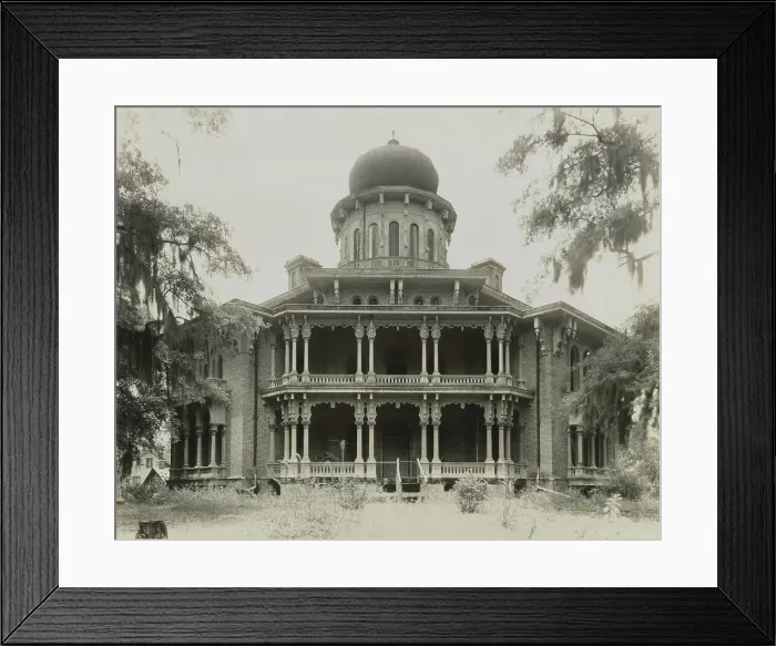 Framed Print : Longwood, Natchez, Adams County, Mississippi, 1938. Creator: Frances Benjamin Johnston
