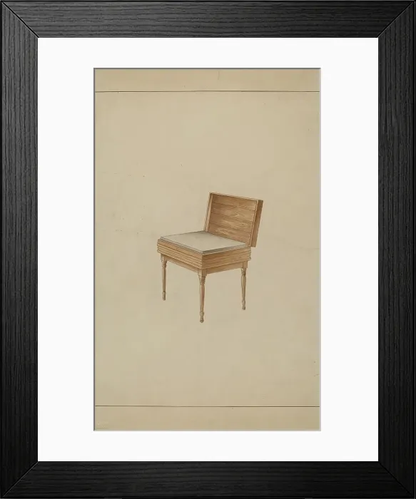 Framed Print : Biscuit Board, c. 1938. Creator: Sarah F. Williams