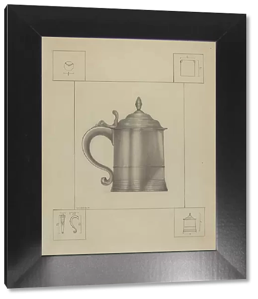 Pewter Mug, c. 1936. Creator: Henry Meyers