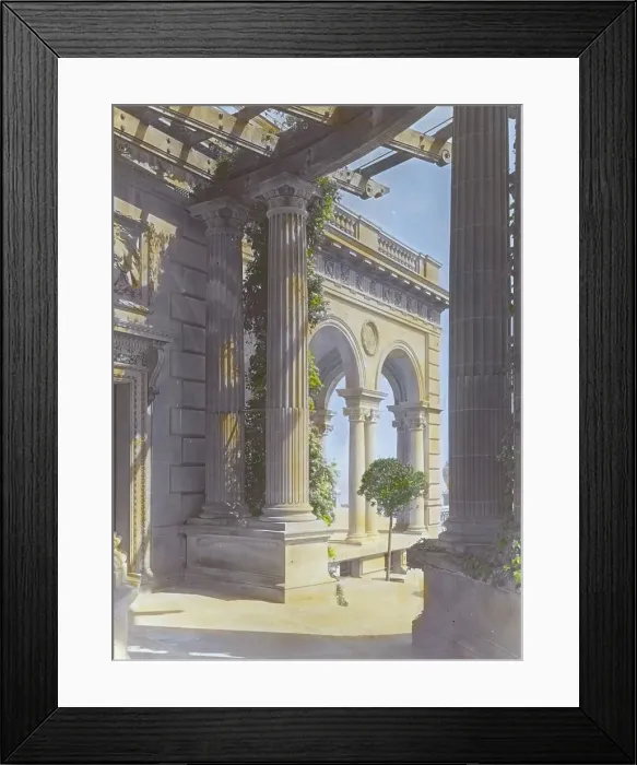 Framed Print : The Breakers, Cornelius Vanderbilt II house, 44 Ochre Point Avenue, Newport, Rhode Island, 1914. Creator: Frances Benjamin Johnston. The Breakers, Cornelius Vanderbilt II house, 44 Ochre Point Avenue, Newport, Rhode Island, 1914 Framed Print : The Breakers, Cornelius Vanderbilt II house, 44 Ochre Point Avenue, Newport, Rhode Island, 1914. Creator: Frances Benjamin Johnston. The Breakers, Cornelius Vanderbilt II house, 44 Ochre Point Avenue, Newport, Rhode Island, 1914