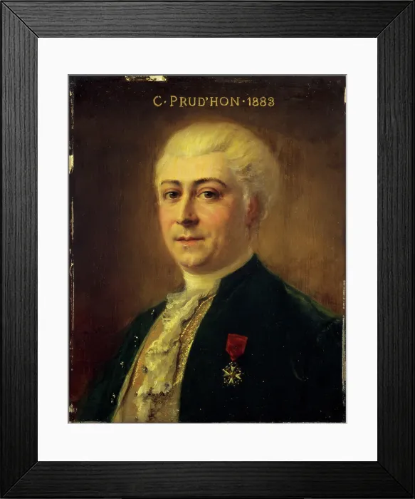Framed Print : Portrait of Charles Prud'hon (1843-1930), member of the Comédie-Française in stage costume, 1883. Creator: Daniel Berard Framed Print : Portrait of Charles Prud'hon (1843-1930), member of the Comédie-Française in stage costume, 1883. Creator: Daniel Berard