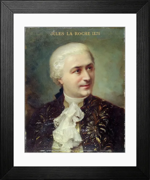 Framed Print : Portrait of Jules Laroche (1841-1925), member of the Comédie-Française, in the role of... 1883. Creator: Daniel Berard Framed Print : Portrait of Jules Laroche (1841-1925), member of the Comédie-Française, in the role of... 1883. Creator: Daniel Berard