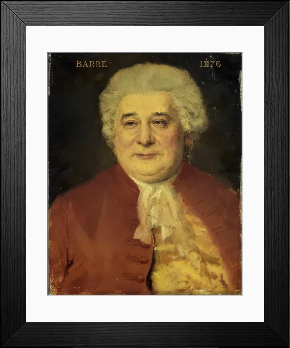 Framed Print : Portrait of Leopold Barré (1819-1899), member of the Comédie-Française in stage costume, 1884. Creator: Daniel Berard Framed Print : Portrait of Leopold Barré (1819-1899), member of the Comédie-Française in stage costume, 1884. Creator: Daniel Berard