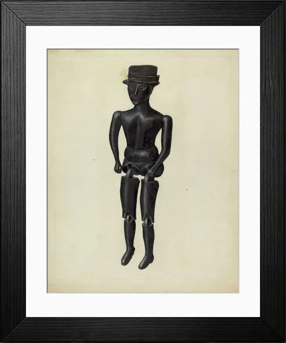 Framed Print : Doll, c. 1937. Creator: Arthur Wolfson Framed Print : Doll, c. 1937. Creator: Arthur Wolfson