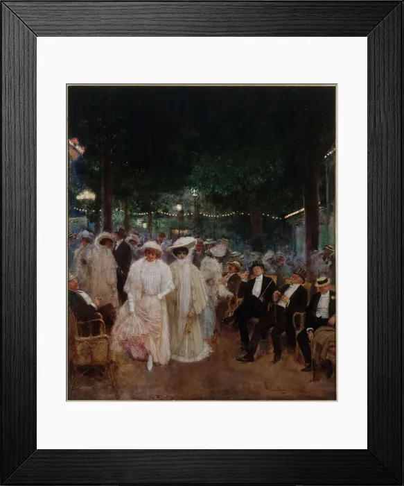 Framed Print : Beauties of the night, 1905. Creator: Jean Beraud Framed Print : Beauties of the night, 1905. Creator: Jean Beraud