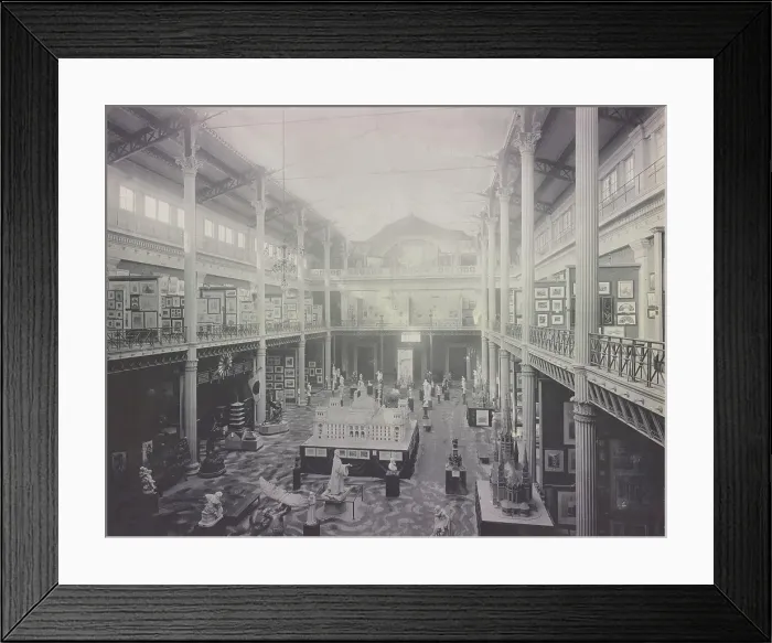 Framed Print : World's Columbian Exposition, Chicago, Illinois, 1893. Creator: Frances Benjamin Johnston Framed Print : World's Columbian Exposition, Chicago, Illinois, 1893. Creator: Frances Benjamin Johnston