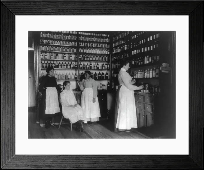 Framed Print : Carlisle Indian School, Carlisle, Pa. Infirmary, 1901. Creator: Frances Benjamin Johnston Framed Print : Carlisle Indian School, Carlisle, Pa. Infirmary, 1901. Creator: Frances Benjamin Johnston