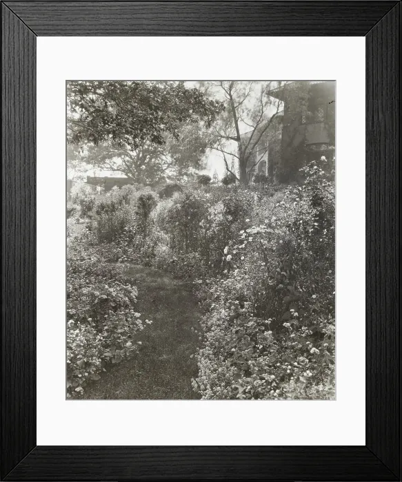 Framed Print : Pre`s Choisis, Albert Herter house, Georgica Pond, East Hampton, New York, 1913. Creator: Frances Benjamin Johnston. Pre`s Choisis, Albert Herter house, Georgica Pond, East Hampton, New York, 1913. Creator: Frances Benjamin Johnston