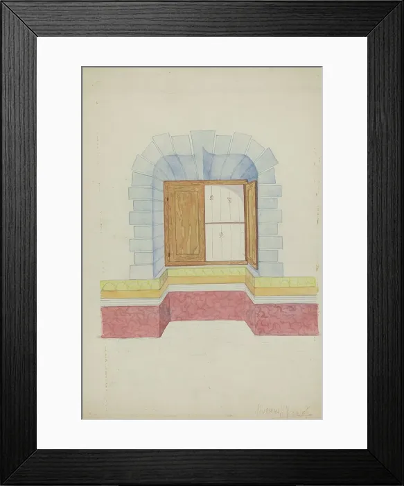 Framed Print : South Wall of Governor's Room at Mission, 1936. Creator: N. H. Yeckley. South Wall of Governor's Room at Mission, 1936. Creator: N. H. Yeckley Framed Print : South Wall of Governor's Room at Mission, 1936. Creator: N. H. Yeckley. South Wall of Governor's Room at Mission, 1936. Creator: N. H. Yeckley